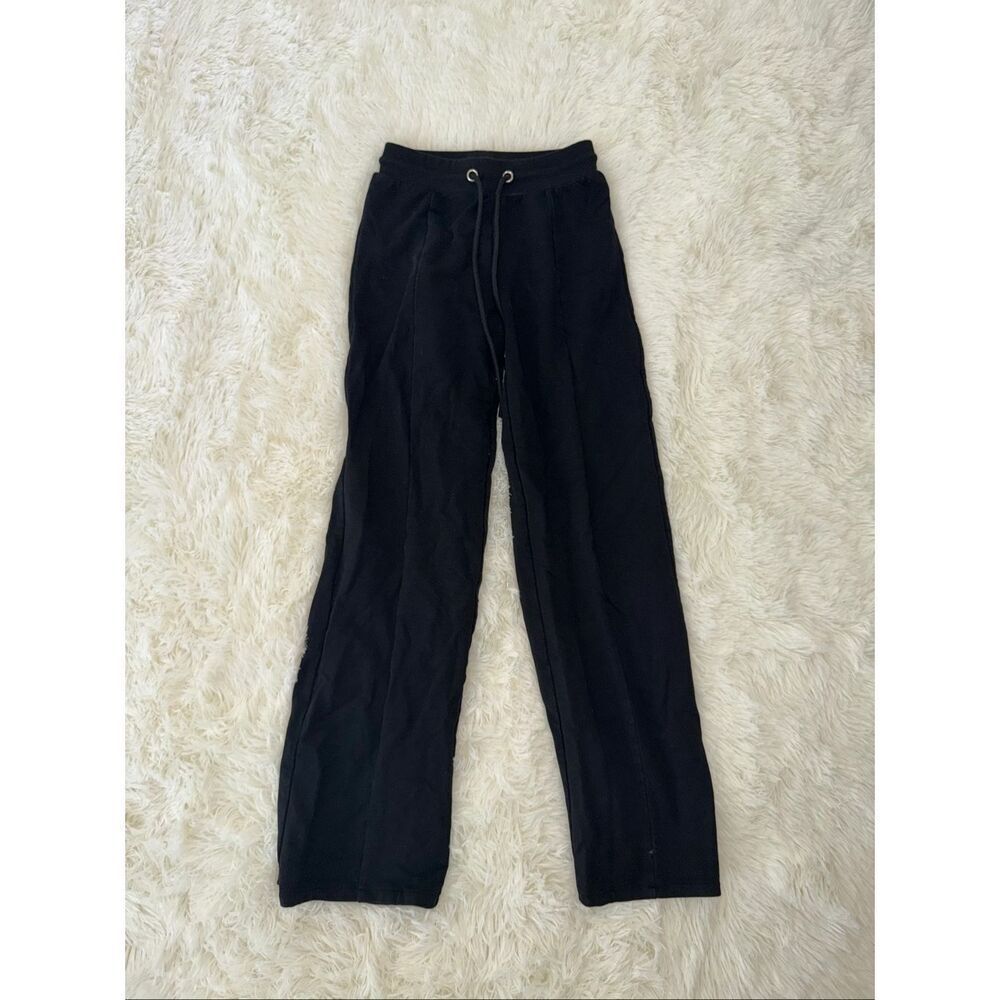 Tiger mist black sweat pants buttons on the back size XS